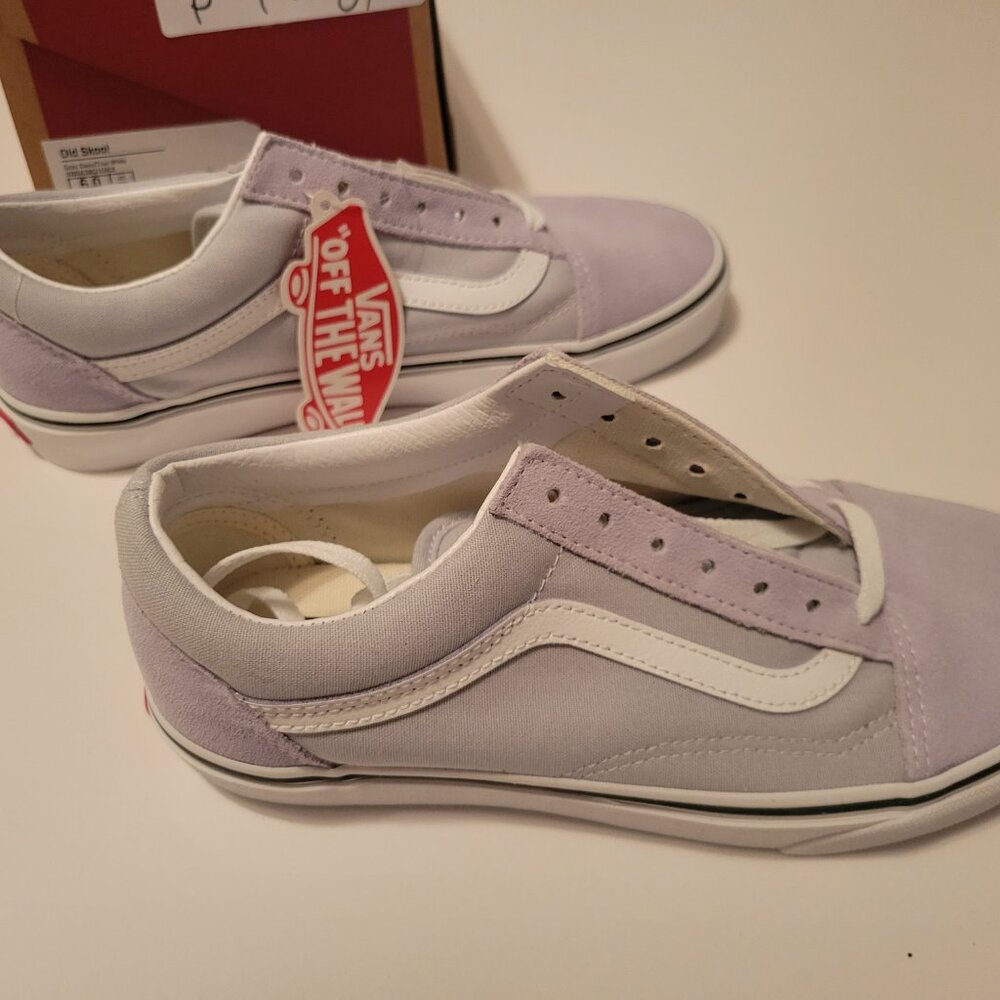 Vans Classic Old Skool Gray Dawn True White Size W 6 M 7.5 NWB - Picture 3 of 3